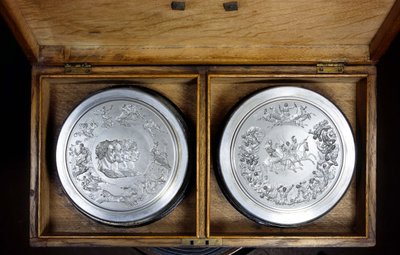 Waterloo Medal dies by Benedetto Pistrucci